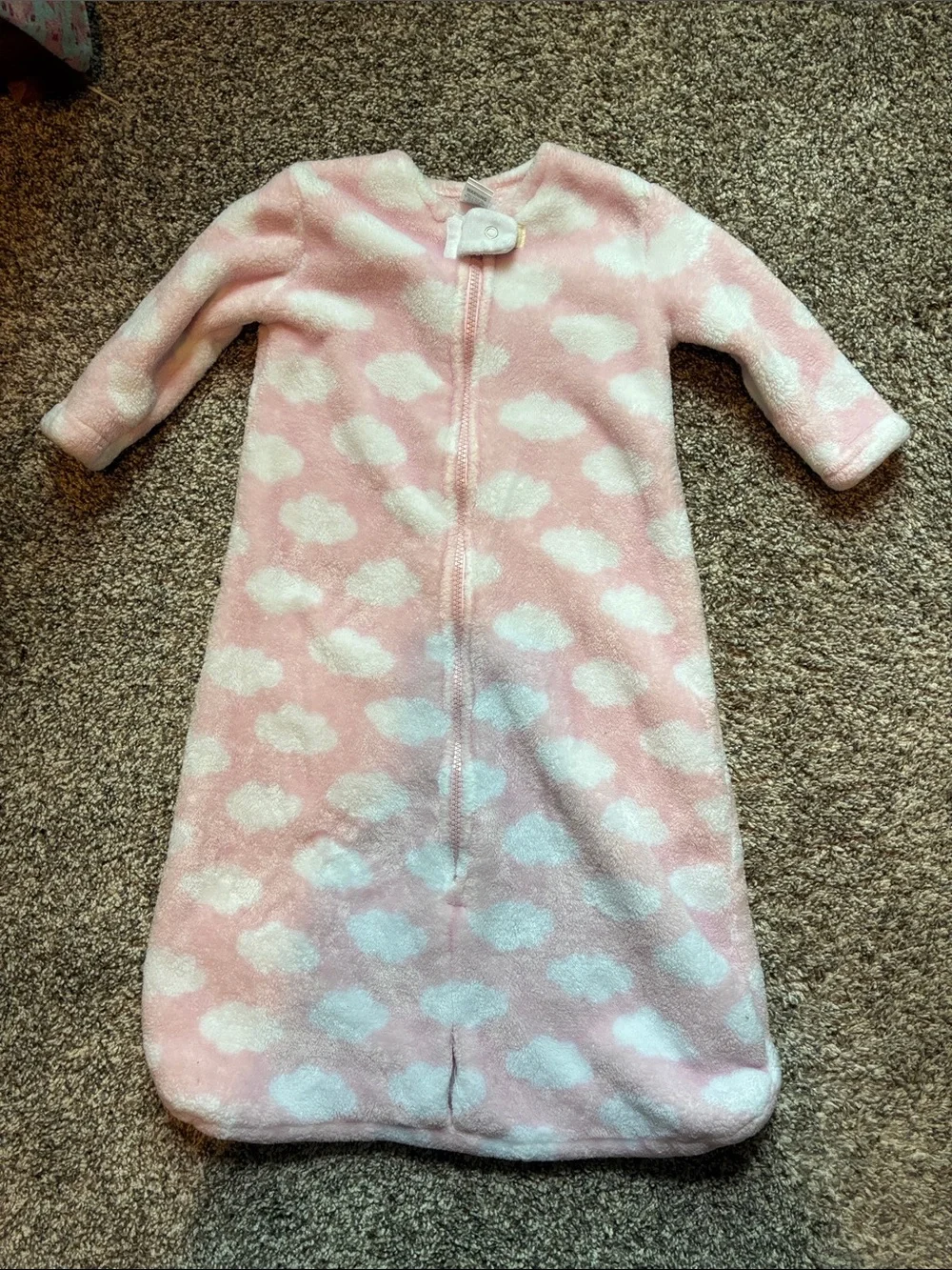 Hudson Baby Pink Cloud Sleep Sac